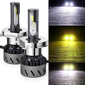 Amazon | LEDヘッドライト H4 Hi/Lo 3色温度3モード切替 一体式
